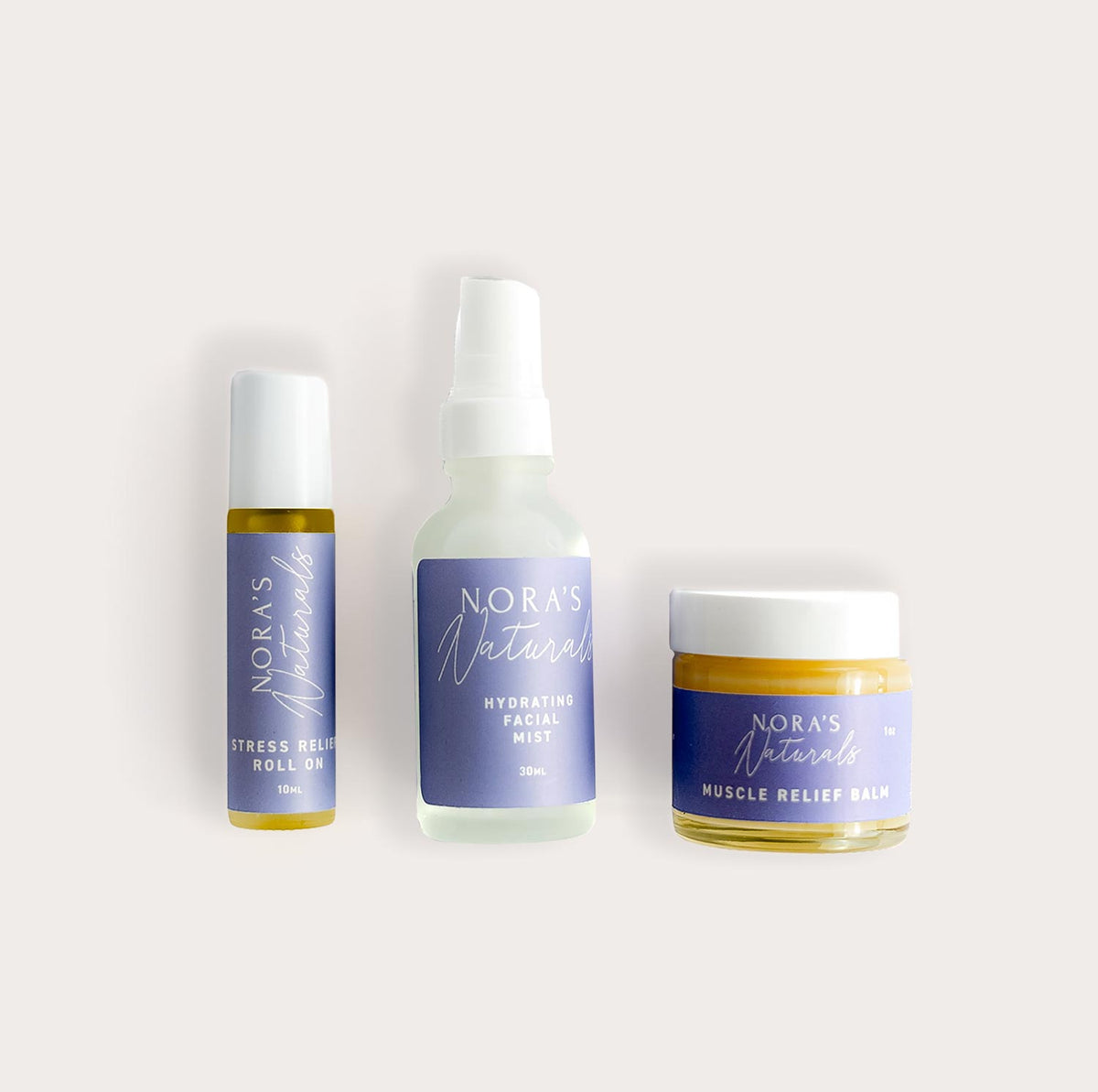 Nora&#39;s Naturals Stress Relief Travel Set